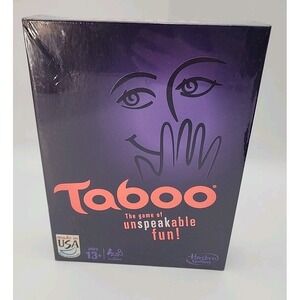 TABOO - The game of unspeakable fun!‎ Hasbro Gaming 2013 -New Sealed Board Game